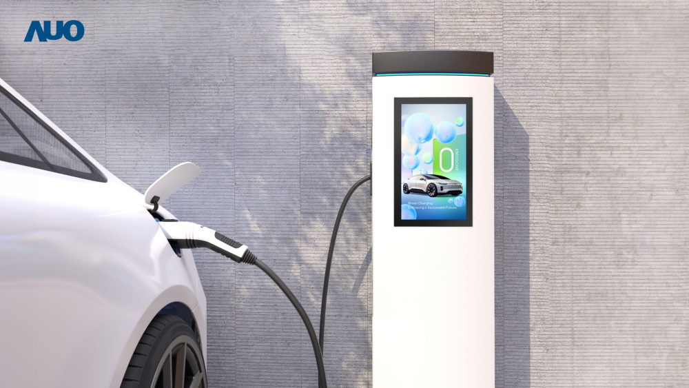88BIFA「EVSE車用充電樁解決方案」專為電動汽車充電樁設計，具有高亮度、克服戶外艱難環境的耐溫、耐紫外線等特性，並搭載散熱性及擴充性強的高效能工業電腦，可實現人機互動訴求，如資訊顯示、支付等應用